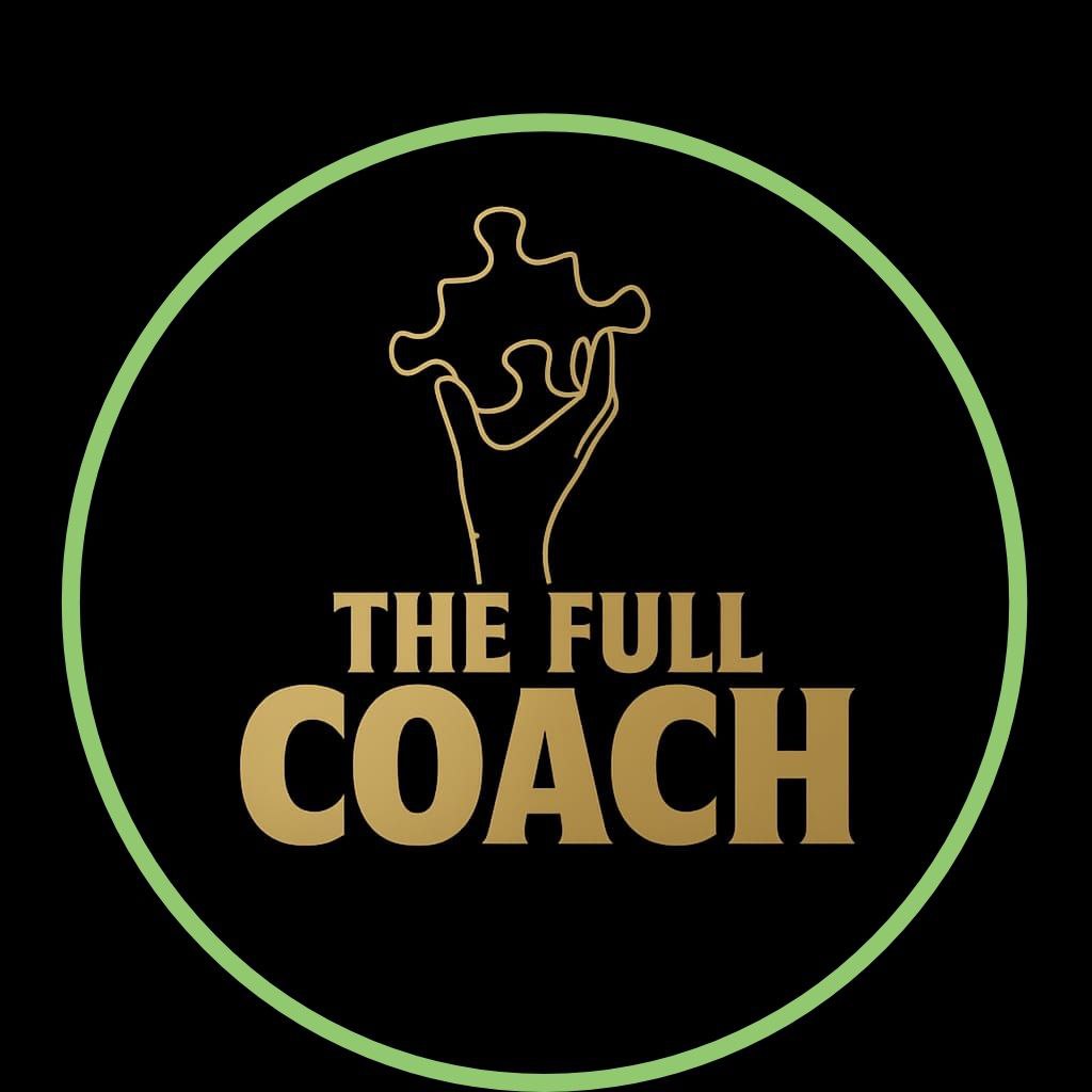 logo full coach circulo verde